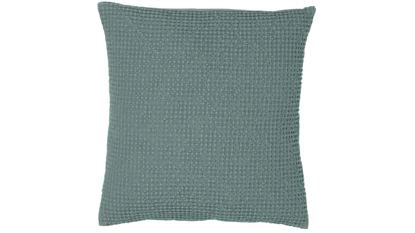 marques pas cher Coussin En Coton Vert Sauge 45 X 45 Cm YAM 1
