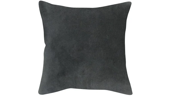 design à la mode Coussin En Velours Gris Foncé 45 X 45 Cm VELUTO 1