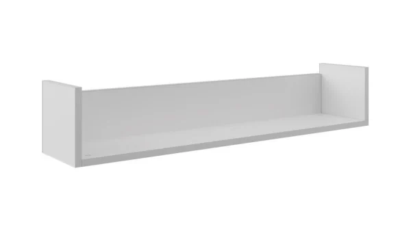 destockage Etagère Murale Blanc Mat L94 Cm CELESTINE 1
