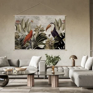 Kakemono Jungle L150 X L100 Cm PASSARO soldes en ligne 7