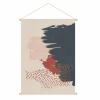 Kakémono Motif Abstrait Sur Fond Beige L40 X H60 Cm SIWA Vente 19