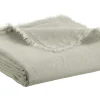 boutique pas cher Plaid En Lin Naturel 130 X 180 Cm LINEN 10
