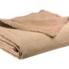 Plaid En Lin Sable 130 X 180 Cm LINEN vente pas cher en ligne 10