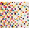 Tapis à Motif Graphique Multicolore 160 X 230 Cm RUBIKS Authentic Original licence 13