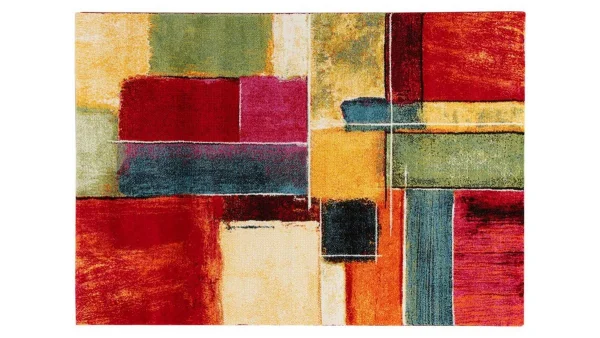 magasins pas chers Tapis à Motif Multicolore 160 X 230 Cm CANDY 1