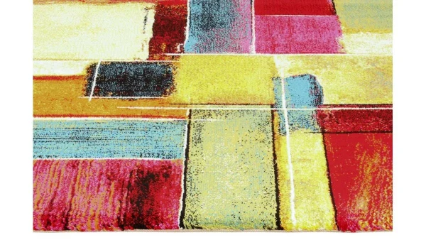 magasins pas chers Tapis à Motif Multicolore 160 X 230 Cm CANDY 4