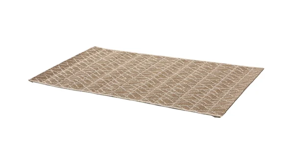 Tapis à Motifs Beige Naturel L60 X L110 Cm MADA Paris 3