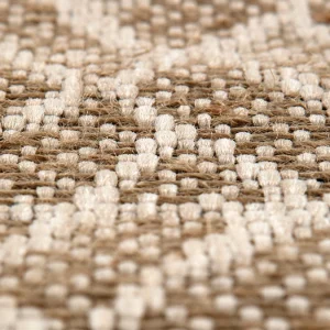 Tapis à Motifs Beige Naturel L60 X L110 Cm MADA Paris 10