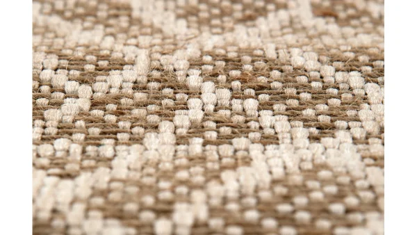 Tapis à Motifs Beige Naturel L60 X L110 Cm MADA Paris 4