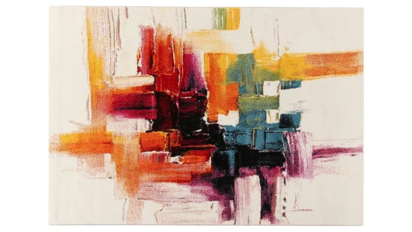 Tapis à Motifs Multicolore 160 X 230 Cm GOUACHE magasin paris 1