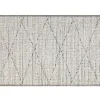 mode pas cher Tapis Blanc Berbère à Motifs L60 X L110 Cm BADILA 19