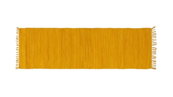 exclusivement disponibles Tapis De Couloir Coloris Jaune Cumin 60 X 200 Cm AUBAGNE 1