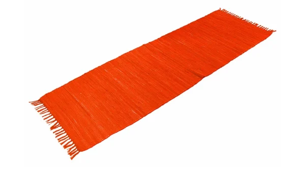 Tapis De Couloir Coloris Orange 60 X 200 Cm AUBAGNE Distributeur Officiel 3