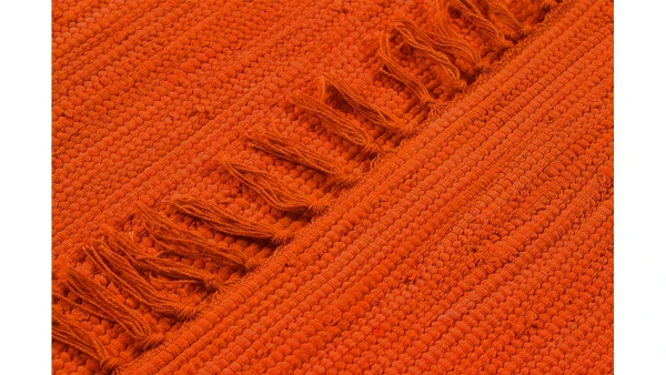 Tapis De Couloir Coloris Orange 60 X 200 Cm AUBAGNE Distributeur Officiel 4