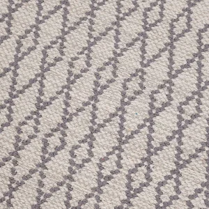 Tapis De Couloir En Coton Beige Et Gris 60 X 200 Cm TUDY Top ventes 10