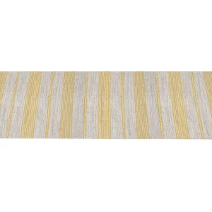 Tapis De Couloir En Coton Jaune Et Beige 60 X 200 Cm CABOURG Acheter 8