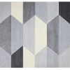 Tapis Design Gris 160 X 230 Cm NAVETTE SOLDES TOUT À 22
