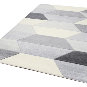 Tapis Design Gris 160 X 230 Cm NAVETTE Distributeur Officiel 8
