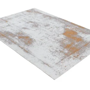 Tapis Effet Usé Jaune Or Et Ivoire Avec Motif Tissé 160 X 230 Cm – ASTRA achetez 8