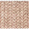 Tapis Moderne Beige Et Rouge Tomette 200 X 290 Cm PALMERAIE Acheter Maintenant 14