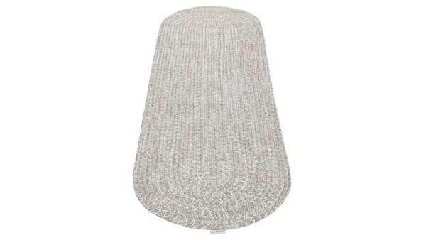 Tapis Ovale Chiné Beige Et écru 120 X 60 Cm HEATHER Livraison Standard/Rapide 3