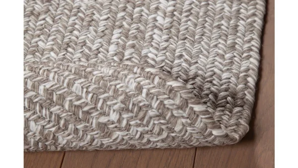 Tapis Ovale Chiné Beige Et écru 120 X 60 Cm HEATHER Livraison Standard/Rapide 4