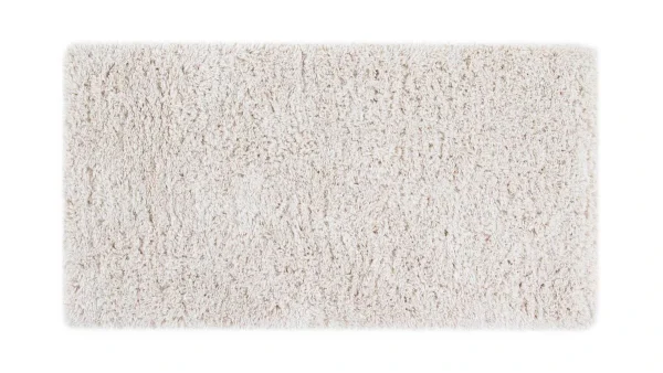 acheter Tapis Recyclé à Poils Longs Coloris Ivoire 60 X 120 Cm AIMEE 1