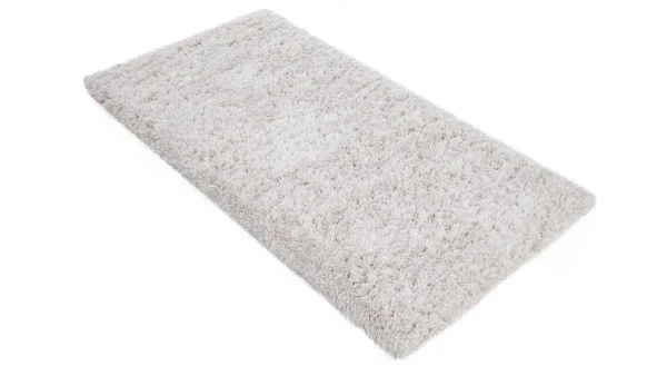 acheter Tapis Recyclé à Poils Longs Coloris Ivoire 60 X 120 Cm AIMEE 4