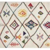 Tapis Style Berbère Avec Pompons Multicolore 160 X 230 Cm MEDINA qualité supérieure 14
