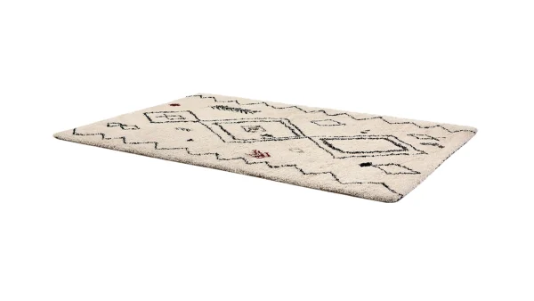 Tapis Style Berbère Ivoire Et Noir 160 X 230 Cm YAKIMA acheter en ligne 3
